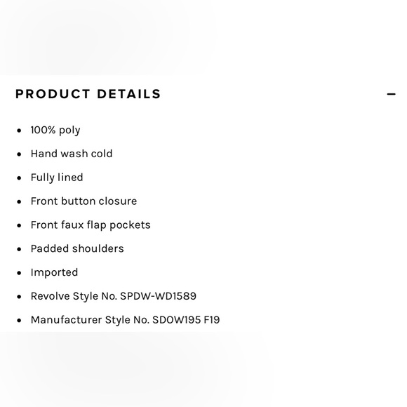 superdown Miley Oversized Blazer in Black. - Picture 11 of 11